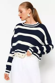 Свитер TRENDYOLMLLA, темно-синий