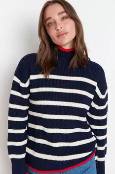 Свитер TRENDYOLMLLA, темно-синий