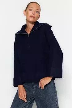 Свитер TRENDYOLMLLA, темно-синий
