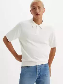 Свитер трикотажная рубашка-поло Levi's, белый