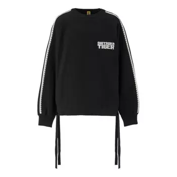 Свитер трикотажные Толстовка Onitsuka Tiger, черный