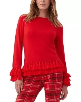 Свитер Trina Turk Koka из смеси шерсти, красный