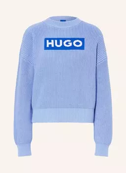 Свитер трудолюбивый Hugo Blue, синий
