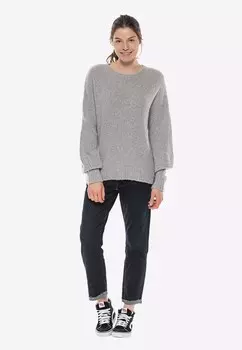 Свитер True Religion, пестрый серый