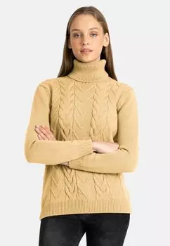 Свитер Turtle Neck Williot, бежевый