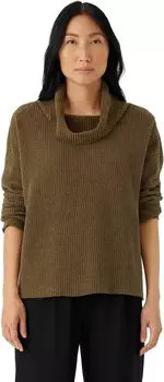 Свитер Turtleneck Eileen Fisher, цвет Serpentine