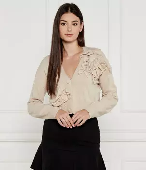 Свитер TWINSET Regular Fit, бежевый