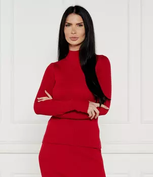 Свитер TWINSET Slim Fit, красный