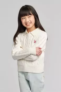 Свитер U.S. Polo Assn, бежевый