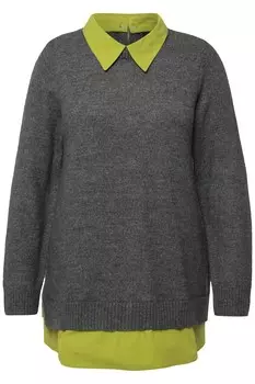 Свитер Ulla Popken, цвет asphalt