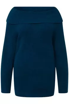 Свитер Ulla Popken, цвет mittelblau