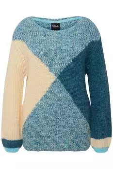 Свитер Ulla Popken, цвет ozean blau