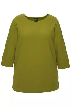 Свитер Ulla Popken Sweatshirt, оливковый