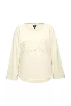 Свитер Ulla Popken Sweatshirt, песочный