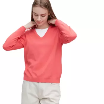 Свитер Uniqlo, розовый