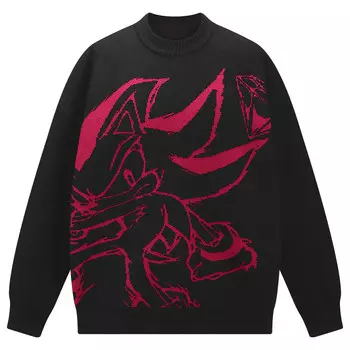 Свитер унисекс черный Kakazzy, черный