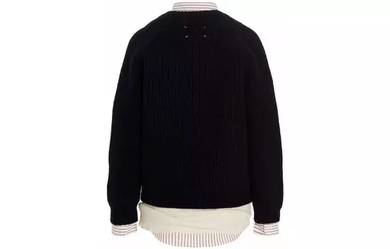 Свитер унисекс черный Maison Margiela, черный