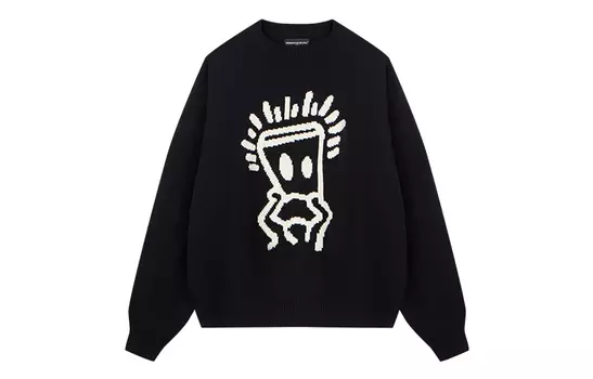 Свитер унисекс DANGEROUSPEOPLE, Белый