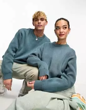 Свитер унисекс Fabian синего цвета Weekday эксклюзивно для ASOS