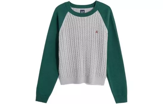 Свитер унисекс Gap, зеленый