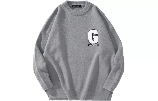 Свитер унисекс GOLFCROSS, Армейский Зеленый