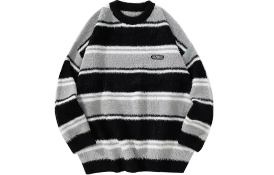 Свитер унисекс GOLFCROSS, Red White Stripes