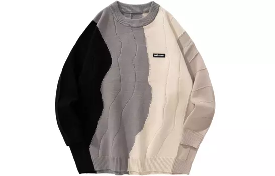 Свитер унисекс GOLFCROSS, серый