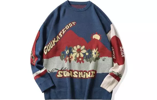 Свитер унисекс Guuka, Синий