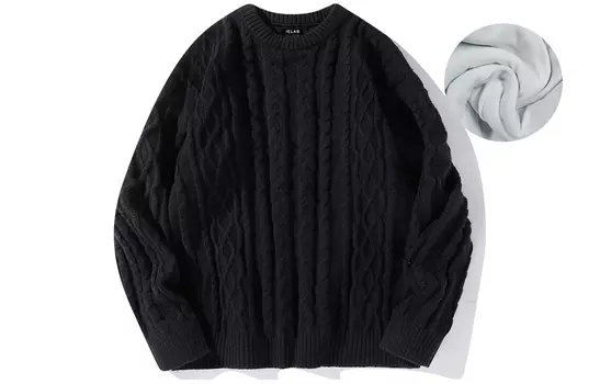 Свитер унисекс I.E, Black Turtleneck