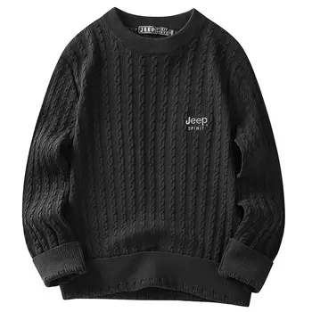 Свитер унисекс JEEP SPIRIT, Military Gray