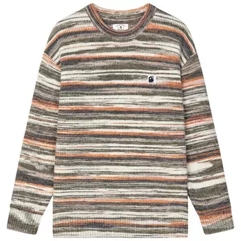 Свитер унисекс Mind Error, оранжевый/серо-зеленый