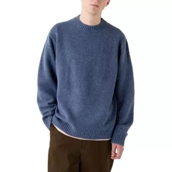 Свитер унисекс Морской Синий Uniqlo, цвет Sea Blue
