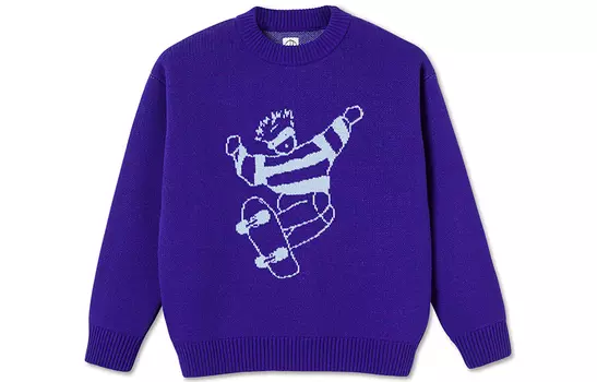 Свитер унисекс POLAR SKATE CO, Фиолетовый