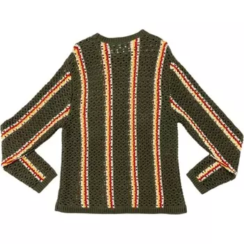 Свитер унисекс с логотипом Patta Co-branded Edition, оливково-зеленый Stussy, оливково-зеленый