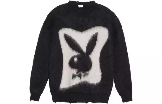 Свитер Saint Laurent Playboy, черный