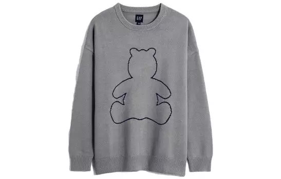 Свитер унисекс серый Gap, серый