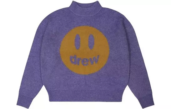 Свитер унисекс смешанный фиолетовый кварц Drew House, фиолетовый