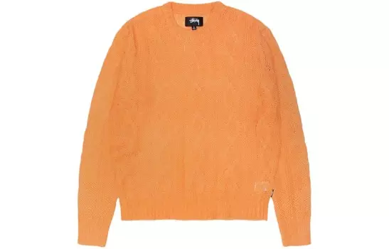 Свитер унисекс Stussy, оранжевый