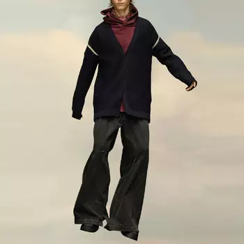 Свитер унисекс темно-синий Maison Margiela, синий