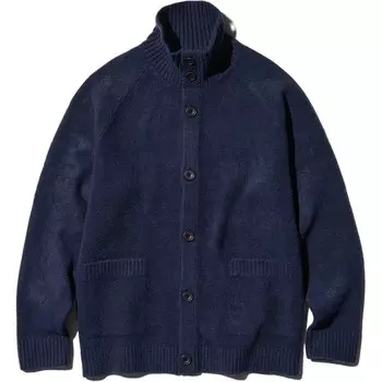 Свитер унисекс темно-синий Uniqlo, темно-синий