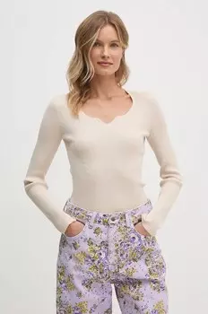 Свитер United Colors Of Benetton, бежевый