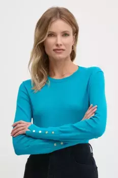 Свитер United Colors of Benetton, бирюзовый