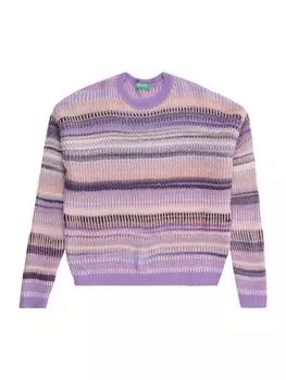 Свитер UNITED COLORS OF BENETTON, цвет Lilac/Dark purple