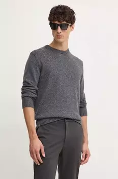 Свитер United Colors of Benetton из смесовой шерсти, серый