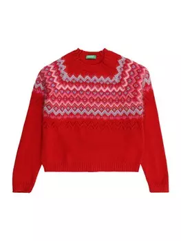 Свитер UNITED COLORS OF BENETTON, красный