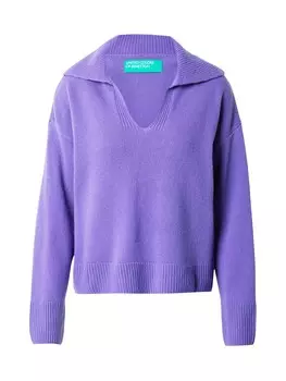 Свитер United Colors Of Benetton, темно фиолетовый