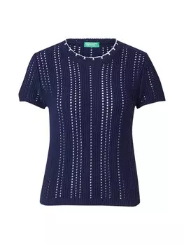 Свитер UNITED COLORS OF BENETTON, темно-синий