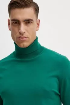 Свитер United Colors of Benetton, зеленый
