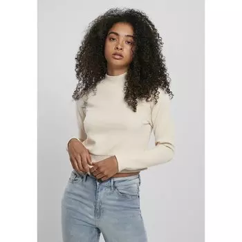 Свитер Urban Classics Interlock Short Crew, белый