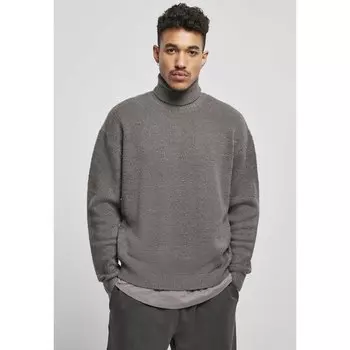 Свитер Urban Classics Oversized Roll Neck Big, серый